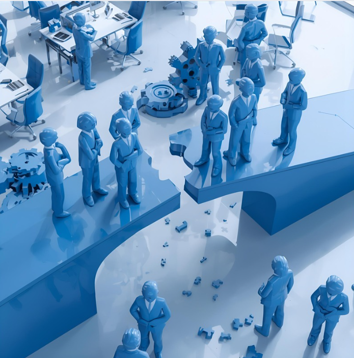 Executive audience learning how misalignment impacts leadership strategy for growth