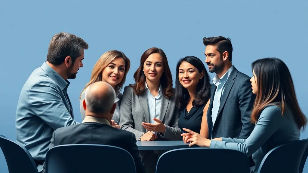 High-trust leadership team in strategic discussion—symbolizing adaptive delivery, proprietary insight, and boutique consulting