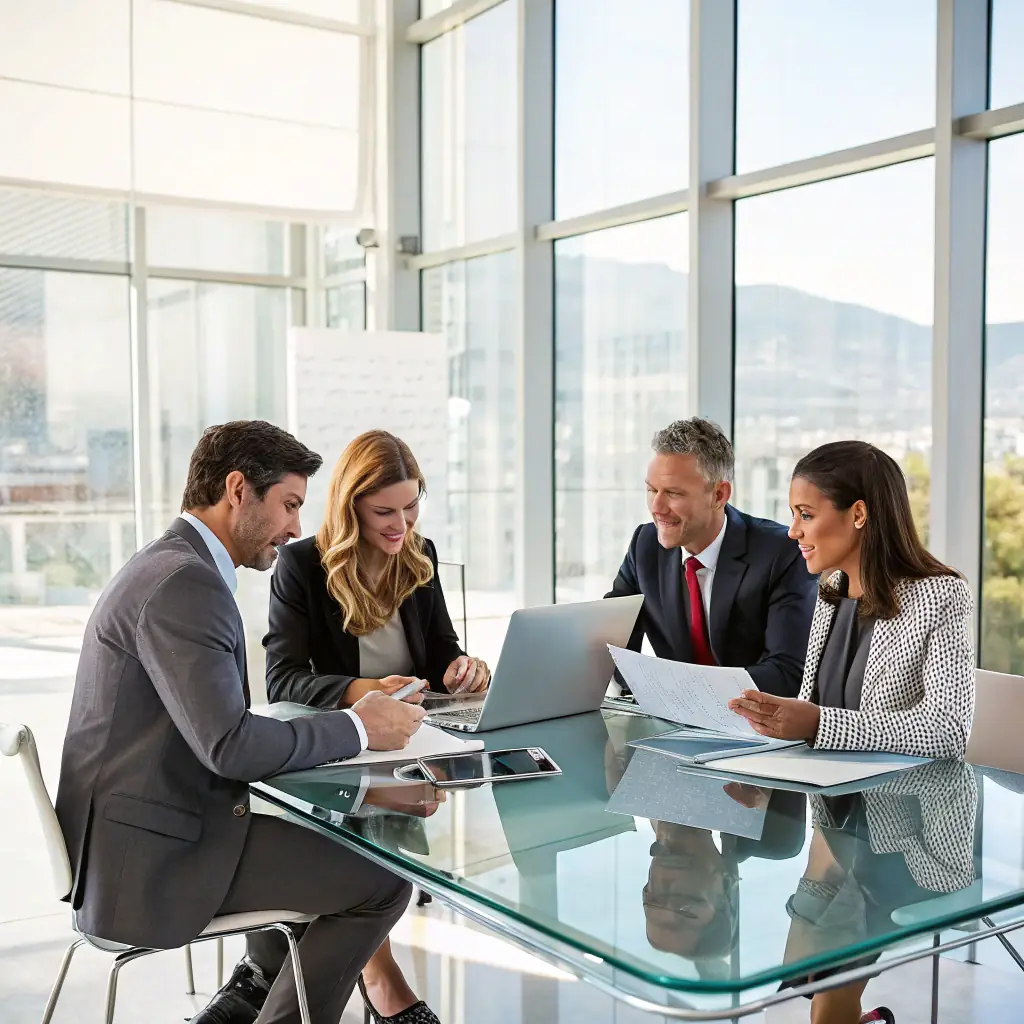 SCALE Framework™ visual model showing five connected phases: Scan, Clarify, Align, Lead, Elevate.